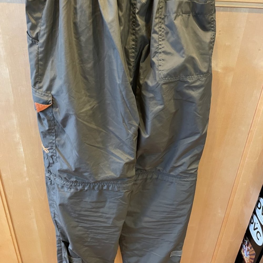 Voit Mens Large Nylon Athletic Zip Angle Lined Pants